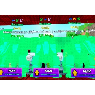 🌟 14sx/s+ Rainbow Godly Elefante Croissante + 3 traits ||  SURVIVE LAVA FOR BRAINROTS SLFB 🌟