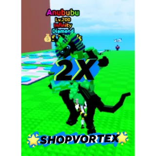 2x DIAMOND ANUBUBU ||  ESCAPE TSUNAMI FOR BRAINROTS ETFB