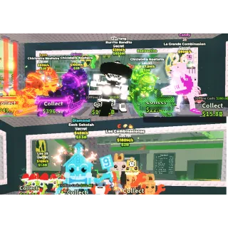 8x Brainrots  Take All  (Worth $20.27) Read the description