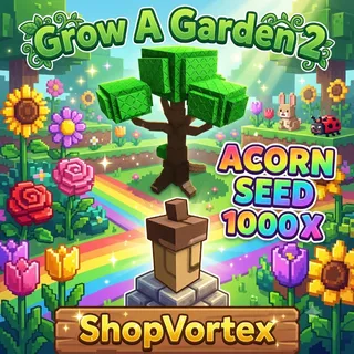🌟 X1000 ACORN SEED | GAG 2 | SHOPVORTEX ONLY!! 🌟           