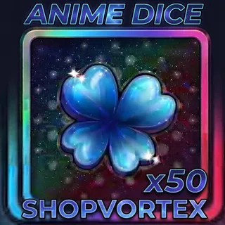 50X JACKPOT REROLL | ANIME DICE | SHOPVORTEX (Copy)