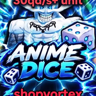 30qd/s random unit | ANIME DICE | SHOPVORTEX