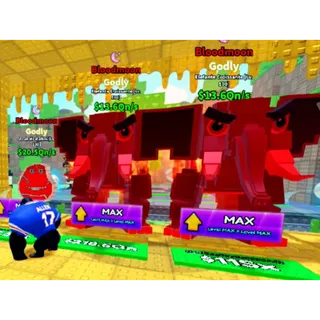 🌟 13Qn/s BLOODMOON WITH MOON TRAIT GODLY ELEFANTE CROISSANTE ||  SURVIVE LAVA FOR BRAINROTS SLFB 🌟