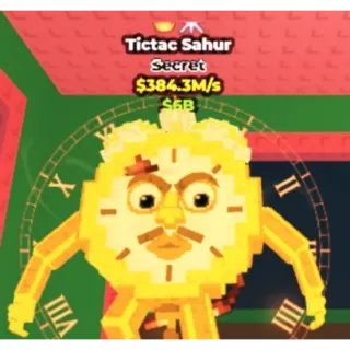 Gold Tictac Sahur 384..4m/s