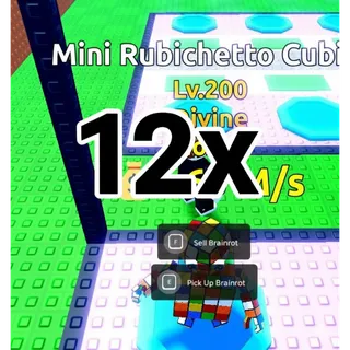 12x Rubichetto Cubini  ETFB ESCAPE TSUNAMI FOR BRAINROTS 