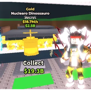 Gold Nuclearo DInossauro | SAB | Roblox Brainrot Item – Instant Delivery