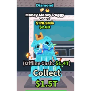 Diamond Money Money Puggy 178.5m/s 2 traits