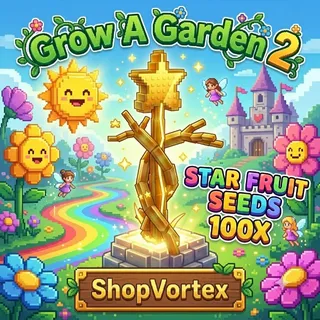 🌟 X100 STAR FRUIT | GAG 2 | SHOPVORTEX ONLY!! 🌟           