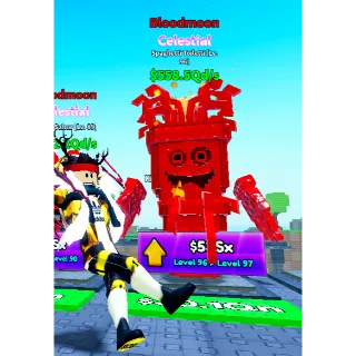 🌟 558.5Qd/s BLOODMOON Spaghetti touletti  CELESTIAL ||  SURVIVE LAVA FOR BRAINROTS SLFB🌟