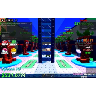 20x Diamond Frago la la la 37.45 Qd/s | Escape brainrot tsunami 