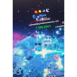 🌟56.1sx/s AQUA FORBIDDIN LA EVERYTHING COMBINAZIONES||  SURVIVE LAVA FOR BRAINROTS SLFB 🌟