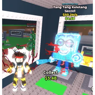 Diamond Tang tang keletang 50.2 m/s | SAB |Roblox Brainrot Item – Instant Delivery