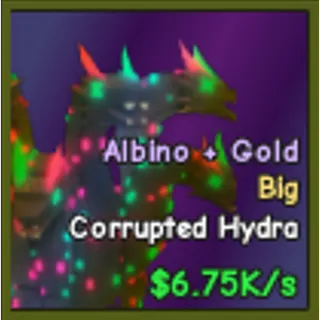 🌟 GOLD + ALBINO  CORRUPTED HYDRA |  CATCH AND TAME ( CAT ) 🌟