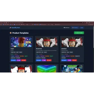 Gameflip Seller Automation Dashboard – Full Source Code
