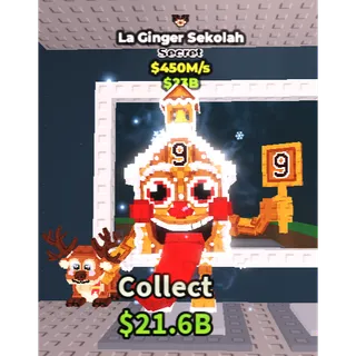 La Ginger Sekolah 450m/s reindeer trait