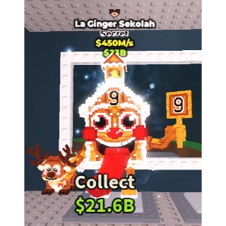 La Ginger Sekolah 450m/s reindeer trait