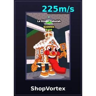 La ginger Sekolah 225m/s || UFO TRAIT || SHOPVORTEX