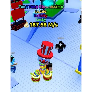 LUCKY TUNG TUNG CLOWNISSIMO || SHOPVORTEX|| ETFB