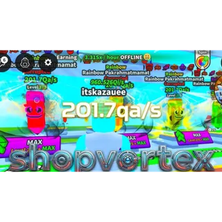 5x 201.7QA/S Rainbow Pakrahmatamat HIGHEST || SHOPVORTEX || CHEAPEST 