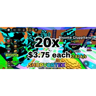 20X META TECHNETTA DIAMOND $3.75 each ESCAPE TSUNAMI FOR BRAINROTS ETFB