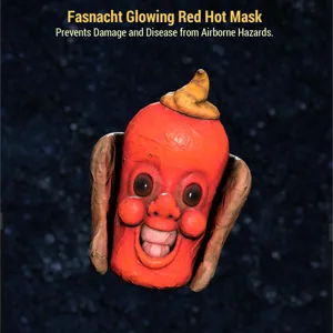 Glowing red hot