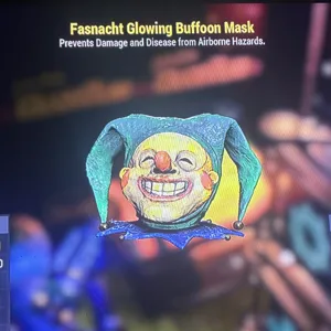 Fasnacht glowing buffoon