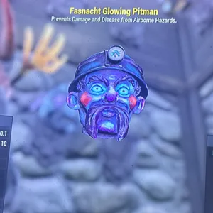 Glowing pitman