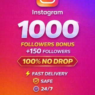 Instagram 1.000+ Followers | Fast & Safe Delivery | Service