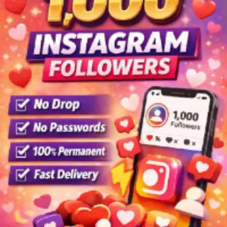 Instagram 1.000+ Followers | Fast & Safe Delivery | Service