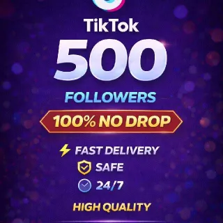 TikTok
500
Followers |
Fast & Safe
Delivery | Service