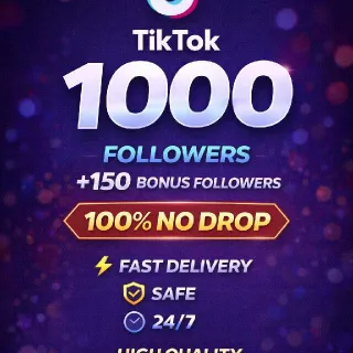 TikTok
1.000+
Followers |
Fast & Safe
Delivery | Service
