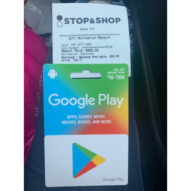  200 00 Google Play Google Play Gift Cards Gameflip