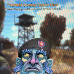 Glowing Captain Mask
