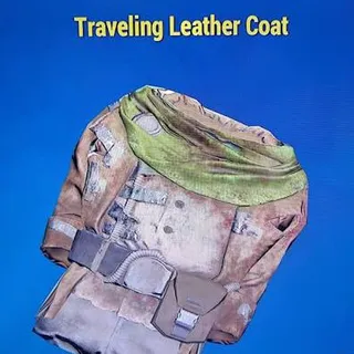 traveling leather coat