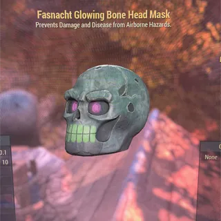 Glowing Bonehead Mask