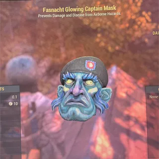 Glowing Captain mask