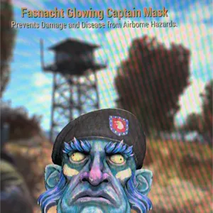 Glowing captain mask