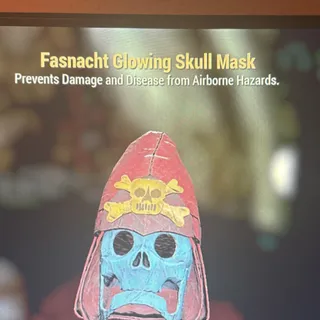 Glowing Skull Mask