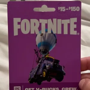 Fortnite Vbucks Gift Card 