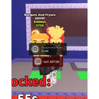 burger and fries read description