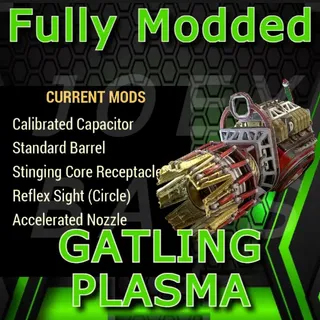 Gatling Plasma New Mods