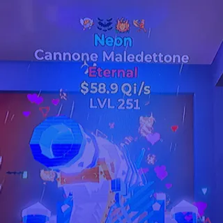 neon cannone maledettone