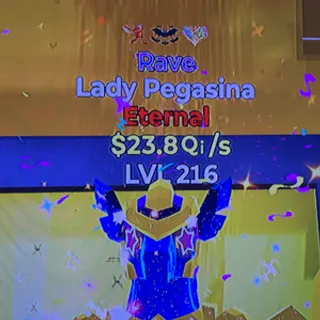 rave lady pegasina