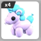 4x balloon unicorn