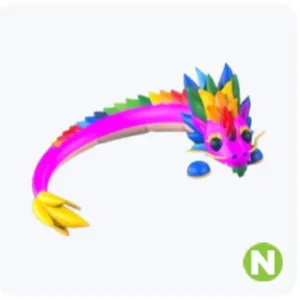 NEON RAINBOW DRAGON