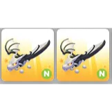 2x neon vampire dragon