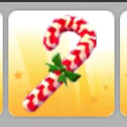 candy cane chew toy