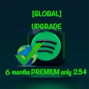 [Global] Spotify Premium UPGRADE 6 months Read Description