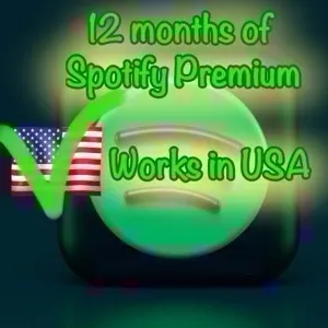 ONLY TODAY 32.99$ Spotify Premium 𝐔𝐏𝐆𝐑𝐀𝐃𝐄 [12 Months]-[Works in U.S.A] Read Description!