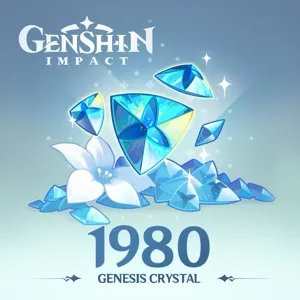 Genshin Impact Top Up 1980+260 Genesis Crystals